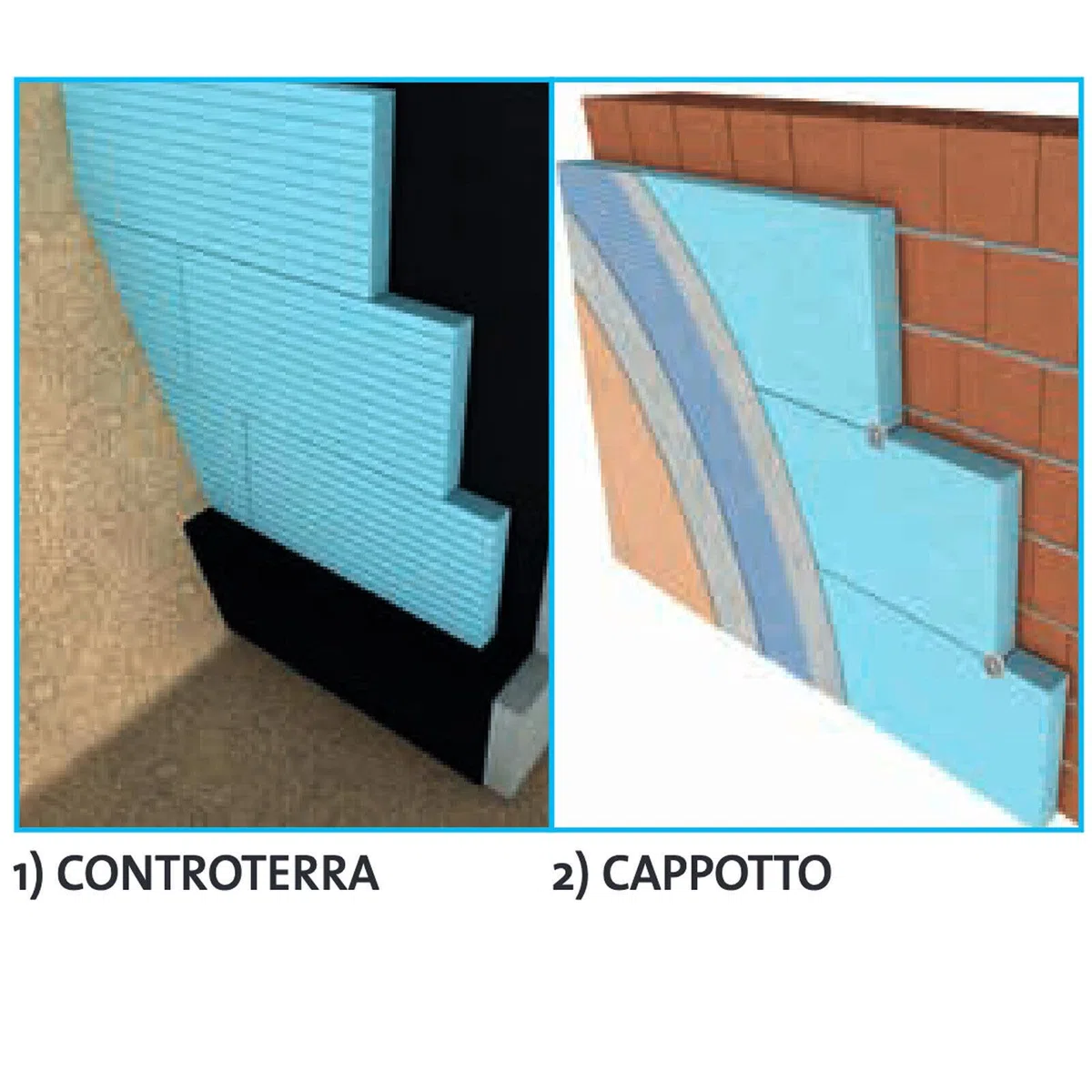 Pannello isolante termico acustico tetto parete 150x60 XPS polistirene 2-3-4 cm (4 Pannelli 150x60 - spessore 3cm)