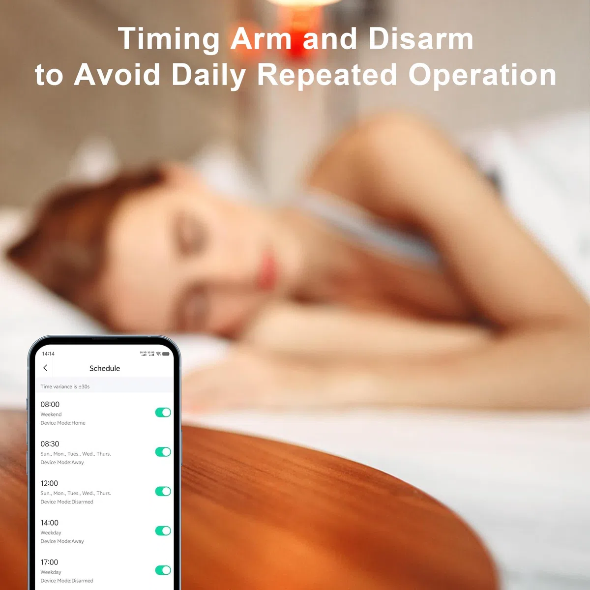 System di Allarme per la Sicurezza Domestica con Fotocamera, Kit Allarme Casa WiFi+GSM con Avviso APP Telefono, Sensore Porta/Finestra, Telecomando per Casa, Appartamento(13 Pezzi)