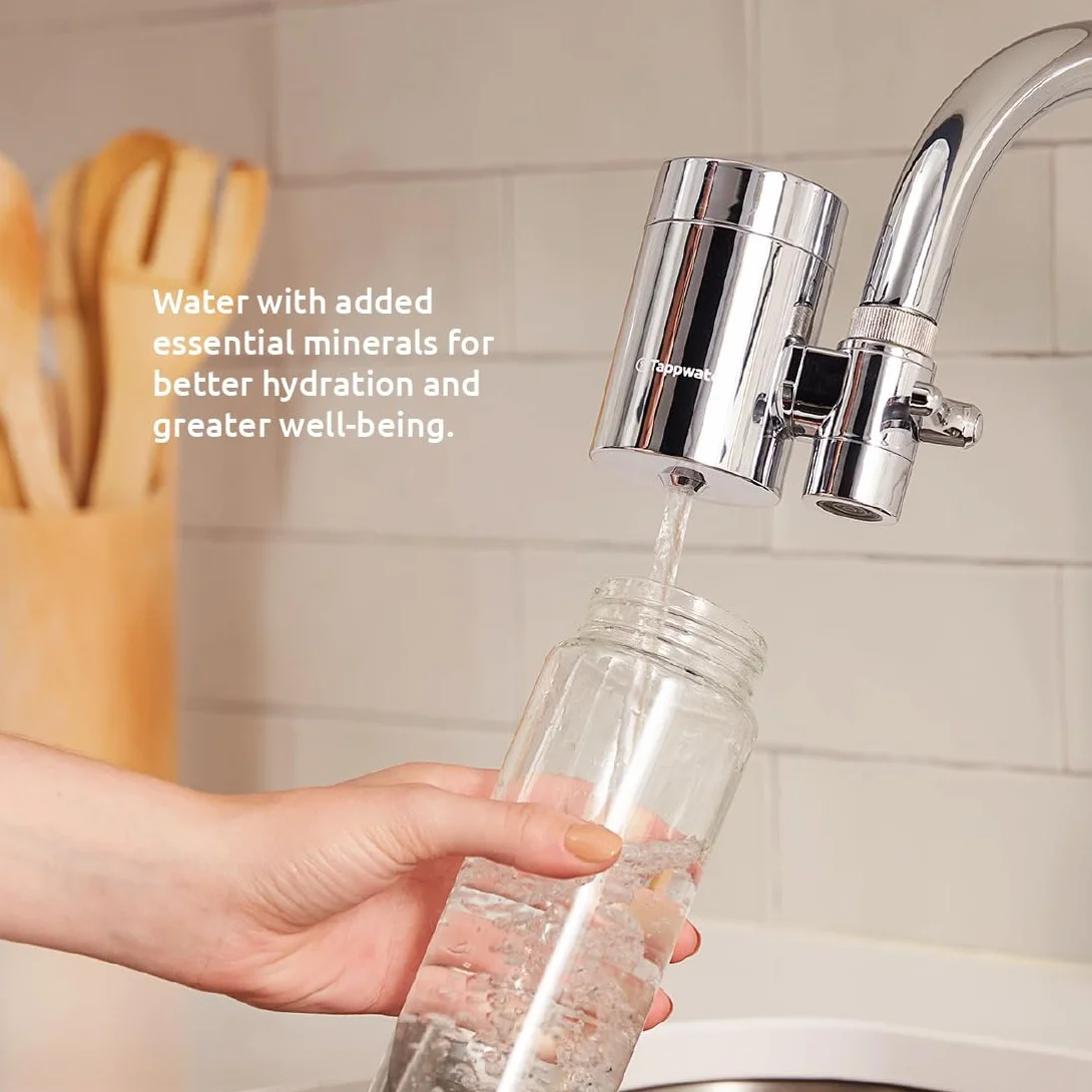 Tappwater EcoPro SMR - Set di 4 cartucce di ricambio per il filtro dell'acqua del rubinetto con 6 stadi e Swedish Mineral Rock EcoPro SMR