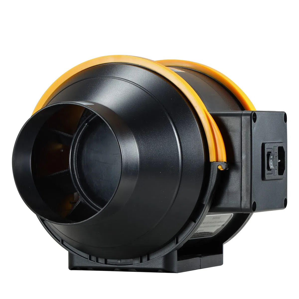 Ventola Aspirazione 100mm, Ventola Estrazione Ventilatore del Condotto in Linea, Tenda di Crescita, Ventilazione e Sfiato d'Aria (Presa IEC a 2 Velocità)