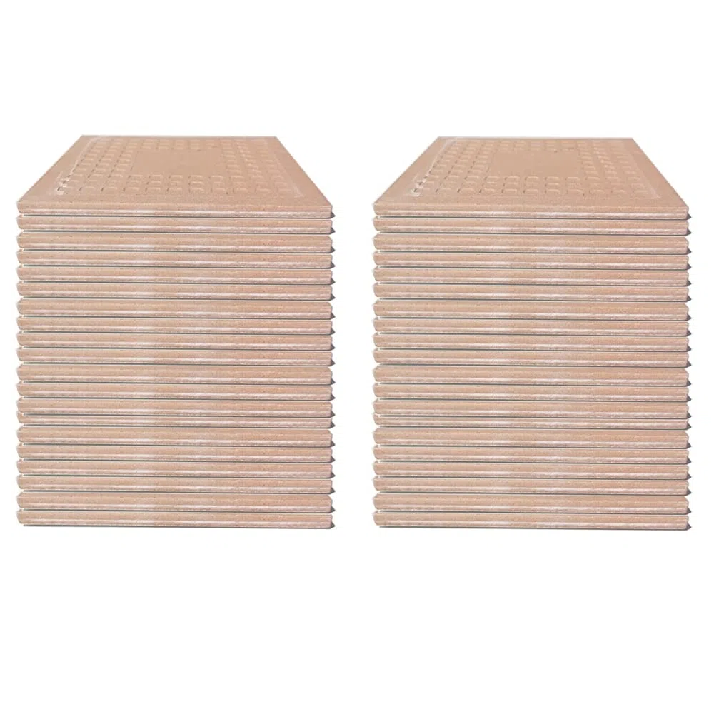 Mattonella Bianca Smaltata per Sublimazione cm 10x10. Pacco da 40 pezzi