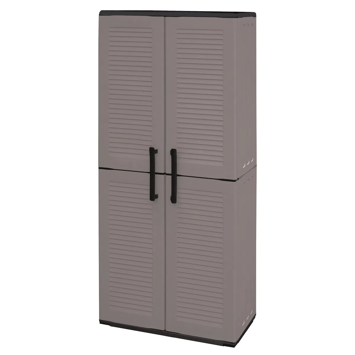 Art Plast E71/TP Armadio alto in plastica, economico, grigio/nero