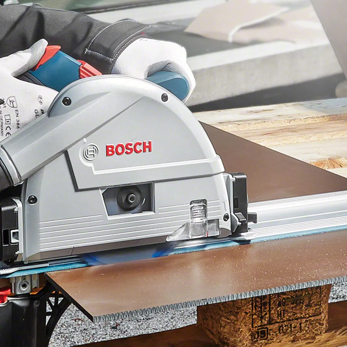 Bosch FSN - Guida per sega a immersione, 1400 mm