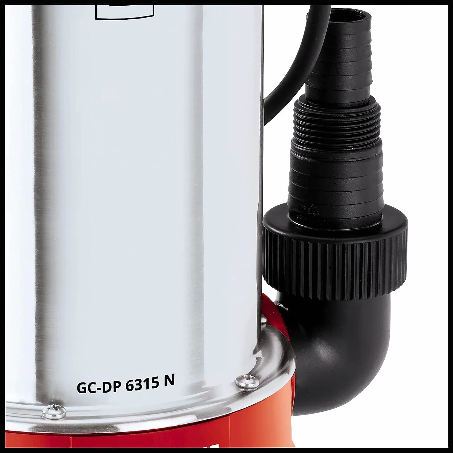 Einhell GC-DP 6315 N Pompa acque scure (630 W, portata max 17000 L/h, prevalenza 8 m, immersione max 5m, corpi estranei fino a 15 mm)