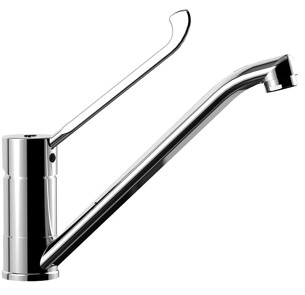 Miscelatore lavello cucina red paffoni leva clinica red303cr