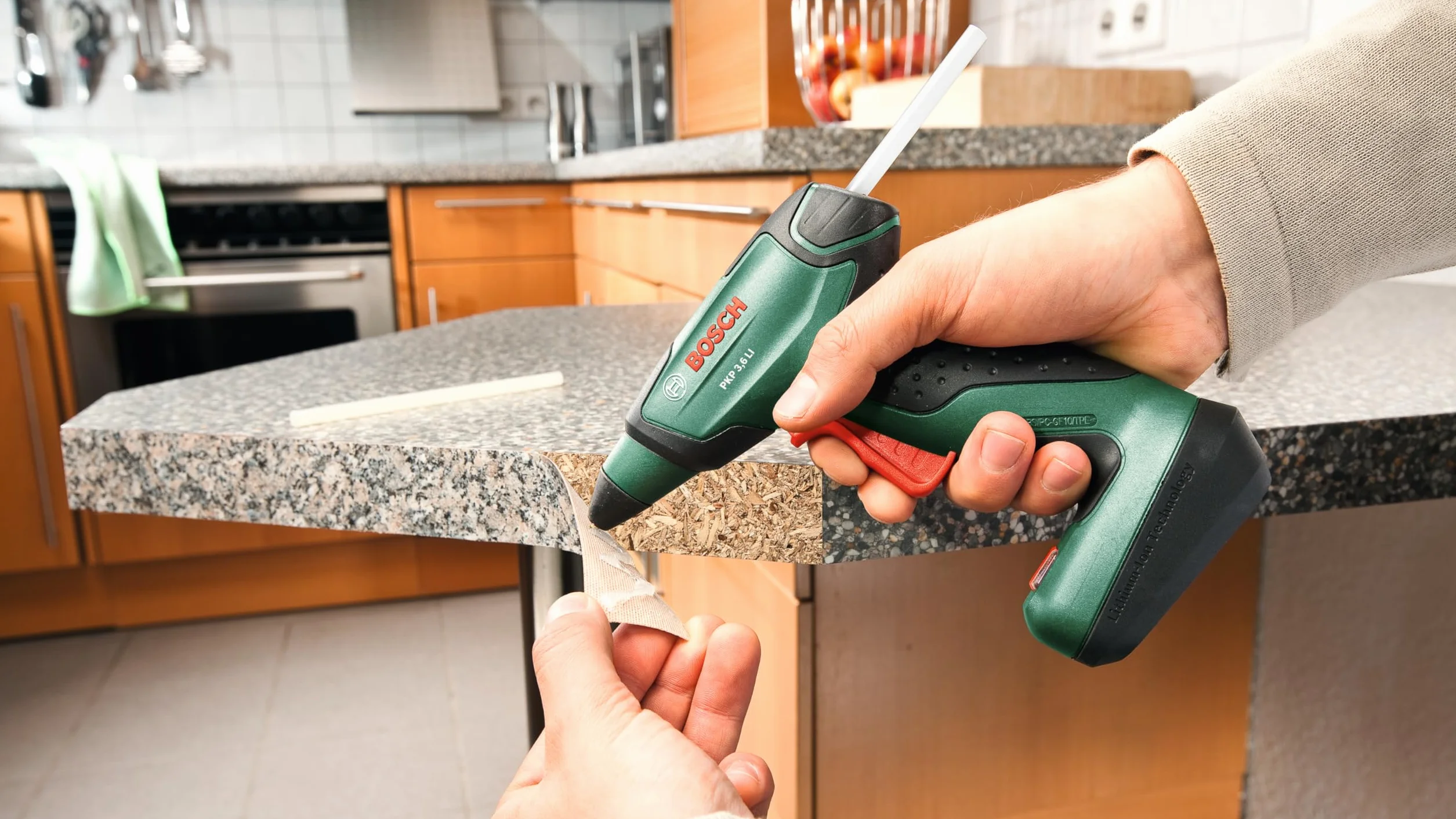 Bosch PKP 3,6 LI Pistola Incollatrice con Batteria al Litio