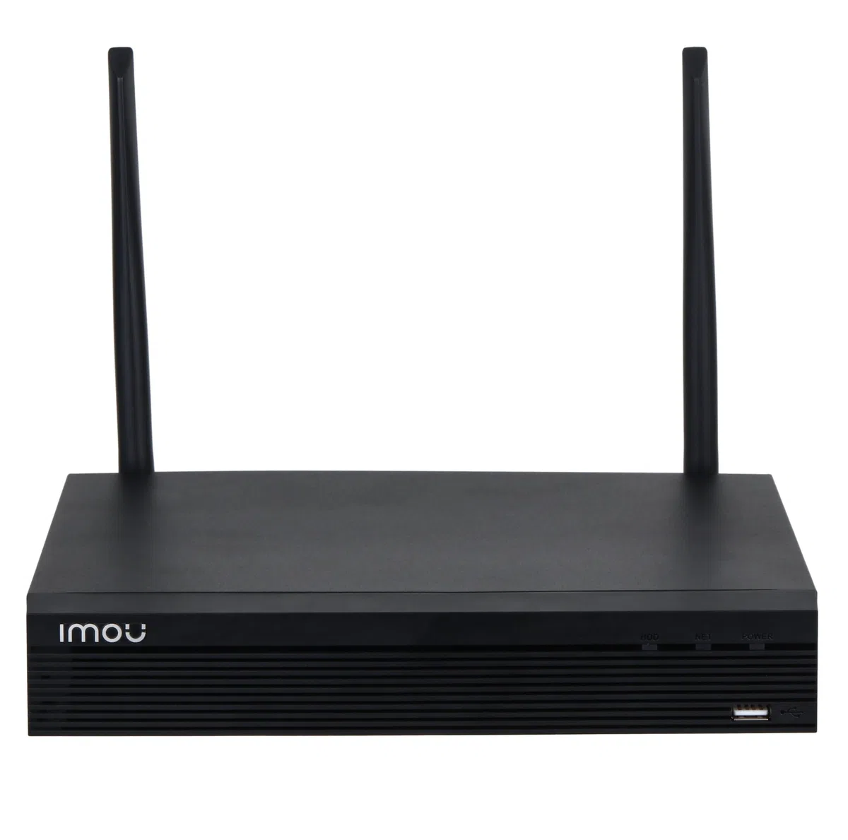 IMOU NVR 8 canali Wi-Fi. Registratore Continuo con predisposizione HDD Fino a 8Tb. Uscita Video HDMI e VGA. H.265. Portata Wi-Fi Fino a 100mt in Campo Aperto. WiFi 2x2 Mimo.