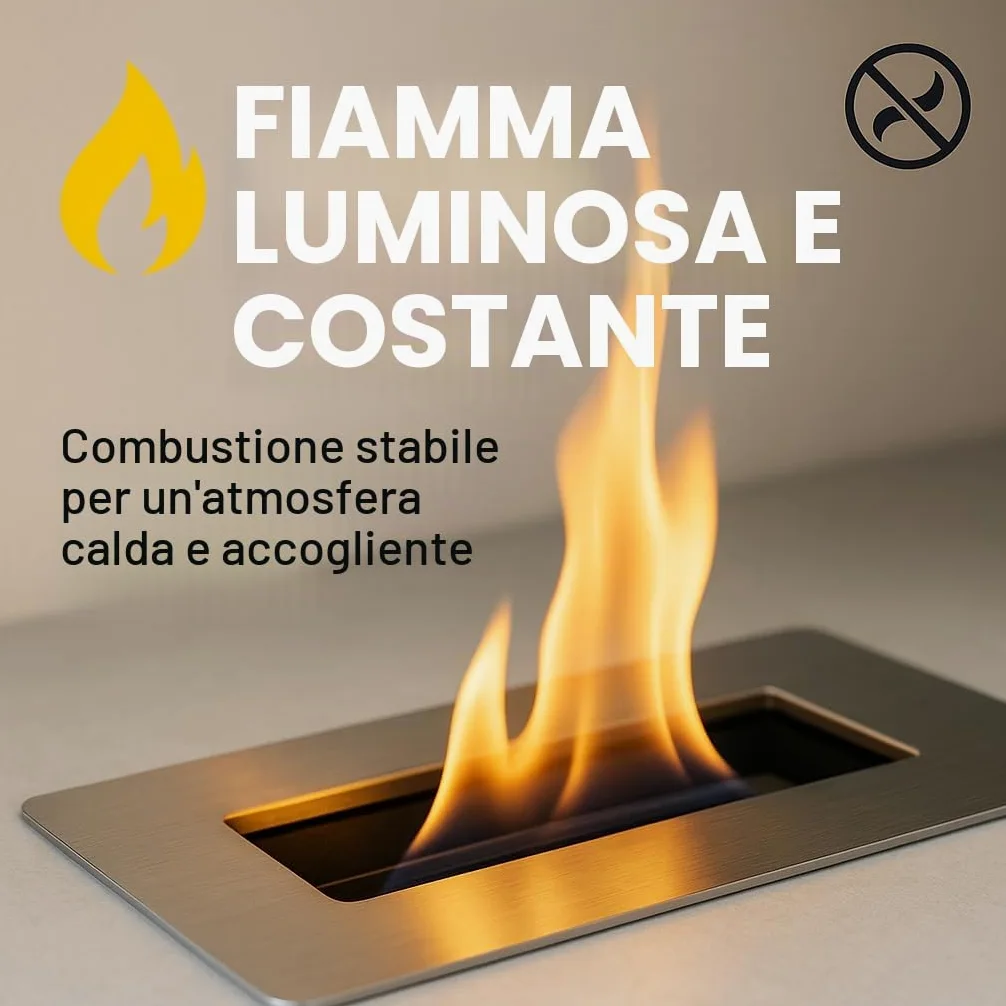 GiDeli bioetanolo 30 l inodore 96,6% etanolo per caminetti interni ed esterni - Da mais e barbabietole da zucchero