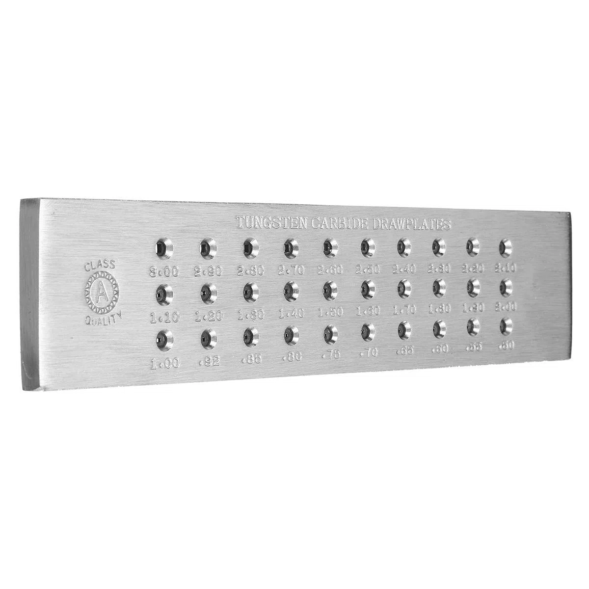 3.00-0.5Mm Tungsten Carbide Steel Wire Drawplates 30 Square Holes Wiring Draw Plate