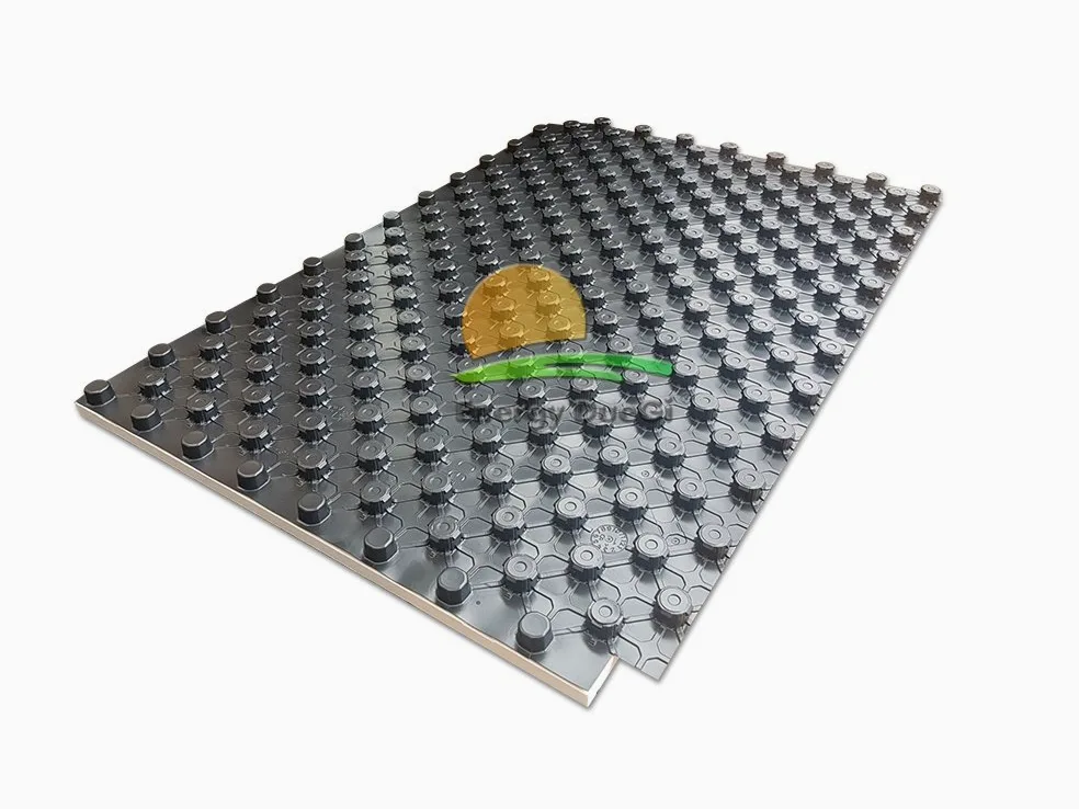 Pannello radiante termoisolante con bugne per impianti di riscaldamento a pavimento (h 40 (20 + 20 bugna)), Confezione da 11,2 mq