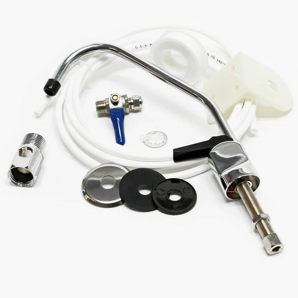 Depuratore acqua DOMESTICO MICROFILTRAZIONE a 5 stadi completo di filtri rubinetto accessori sotto lavello
