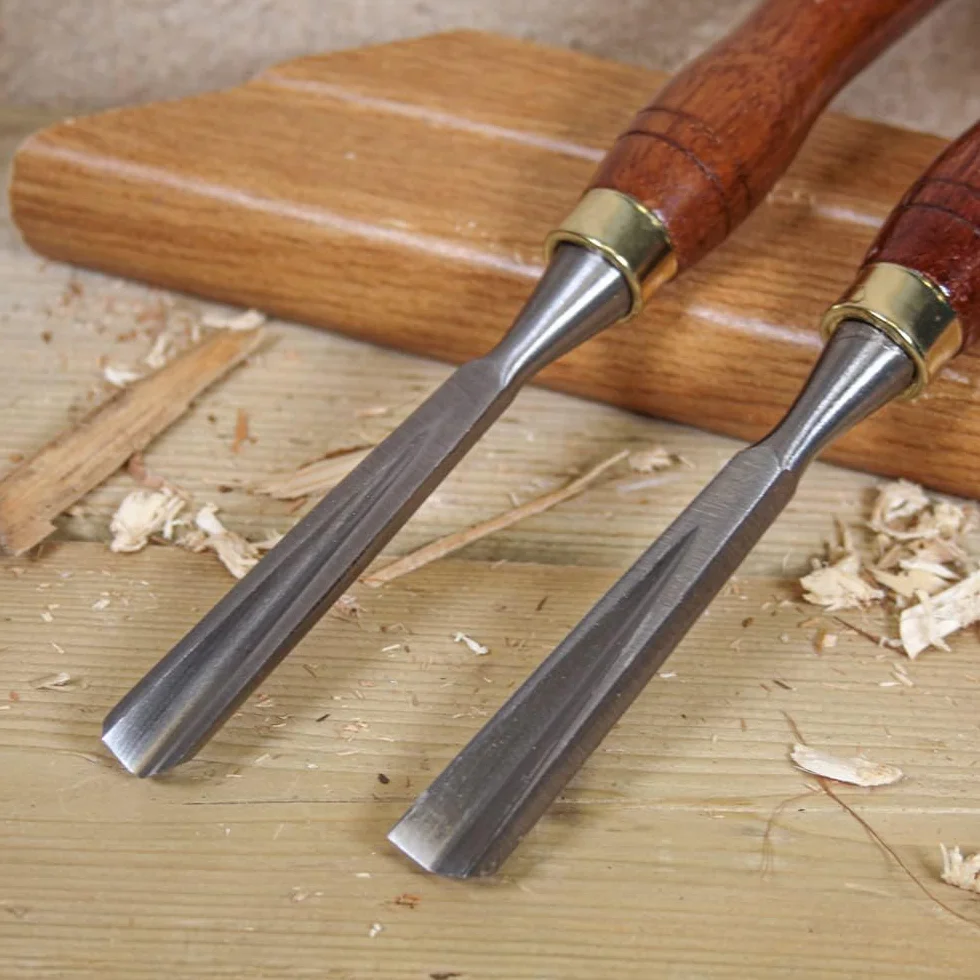 Faithfull WCSET12 - Set per intaglio legno, 12 pezzi, con custodia