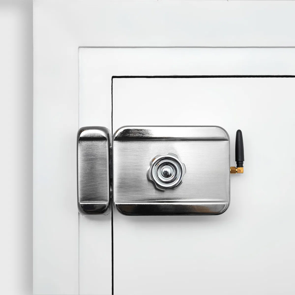 Serratura invisibile di sicurezza con telecomando per porta esterna o interna con 4 telecomandi antifurto e antiokupas