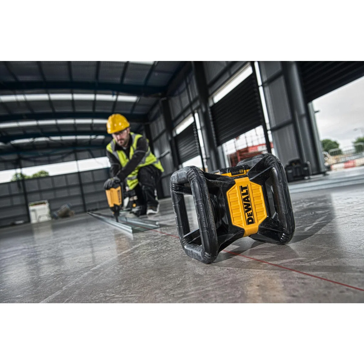 Dewalt Dce079D1R-Qw Laser Rotante con Raggio Rosso, 18 V