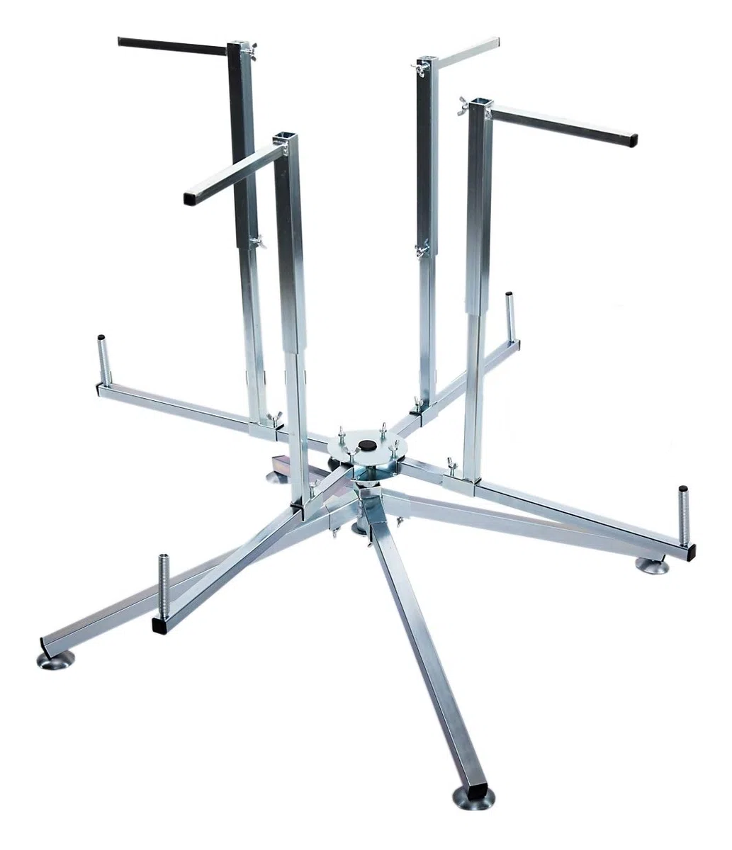 A2S Srotolatore per Tubi di Riscaldamento a Pavimento, Professionale Decoiler per Tubi PEX PERT ALPEX Copex, Svolgitore per Bobine con Cavi, con Comodo Sacco
