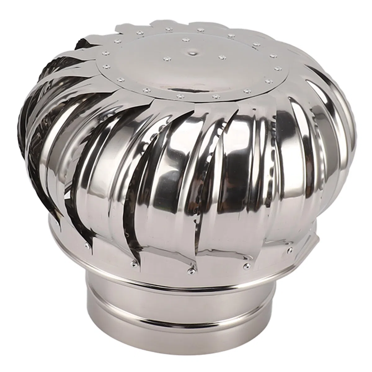 SEAFRONT Comignolo Girevole in Acciaio Inox per Ventilazione Anti-spiffero, Migliora L'efficienza di Combustione, per Uso Domestico e Commerciale (Tipo 200 Addensato)