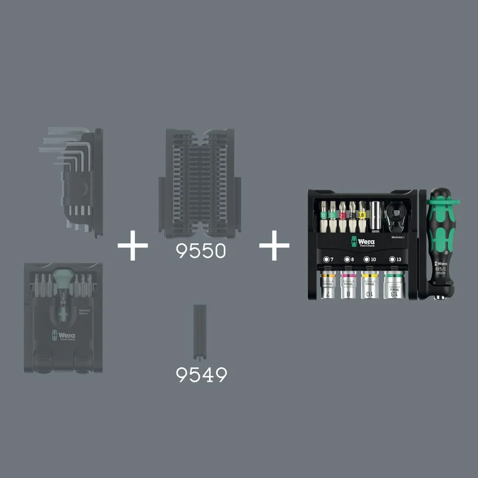 Wera Tool-Check Modular 1, 21 pezzi