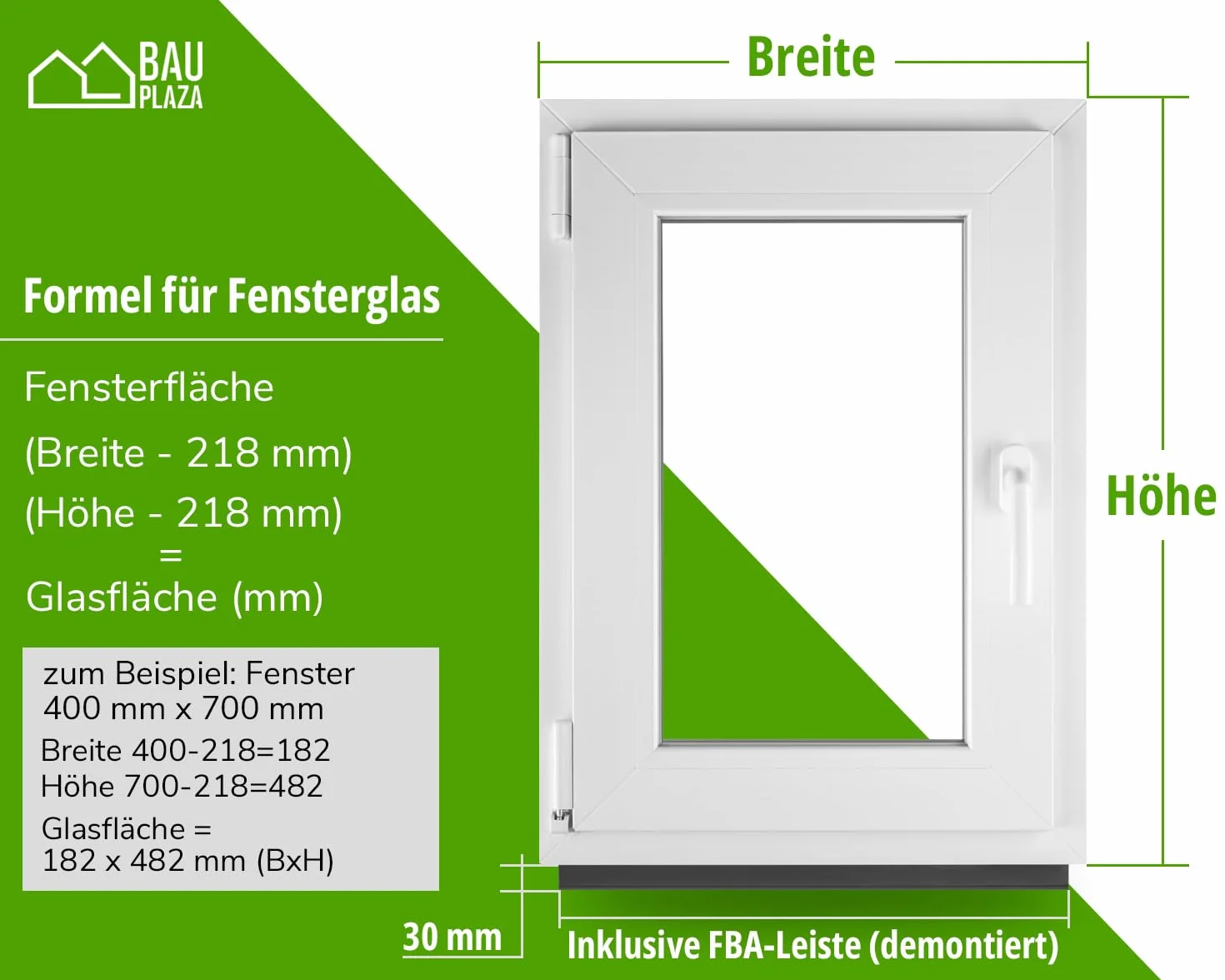 Finestra Serramenti in pvc Bianco - Vetro camera Larghezza x Altezza 50 x 80 cm apertura Sinistra 500 x 800 mm Funzione Girevole - Ottima scelta