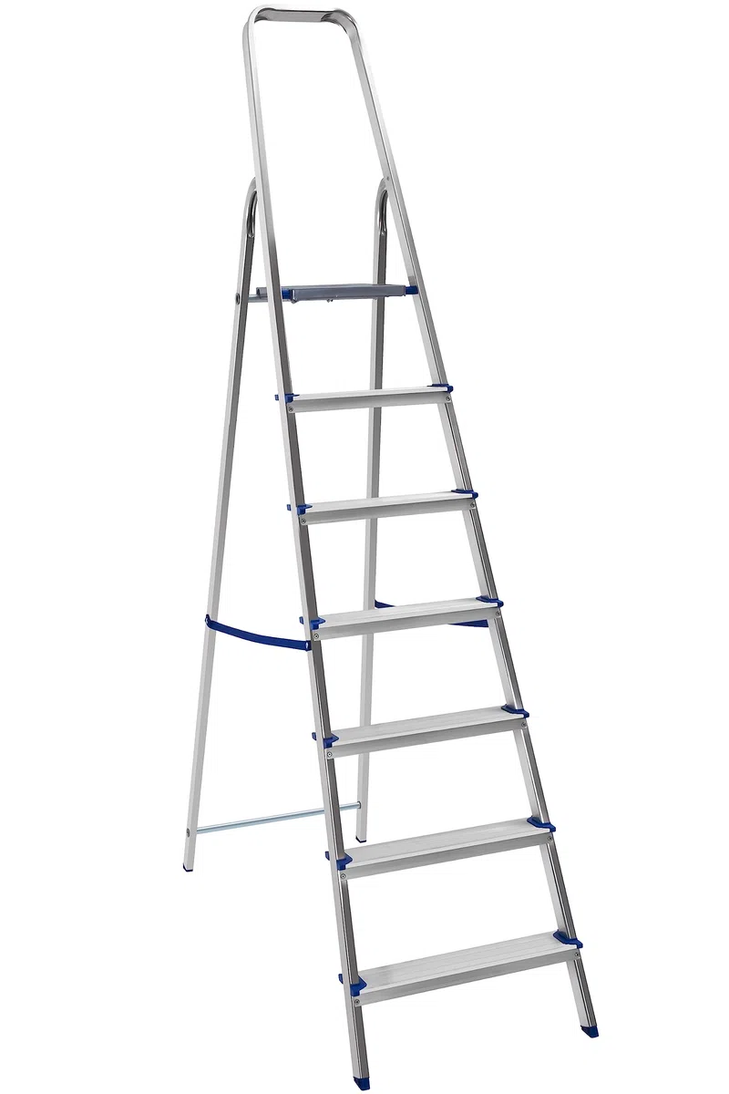 FRAMAR Scala Piuma 7 Gradini in Alluminio - Portata 100 Kg