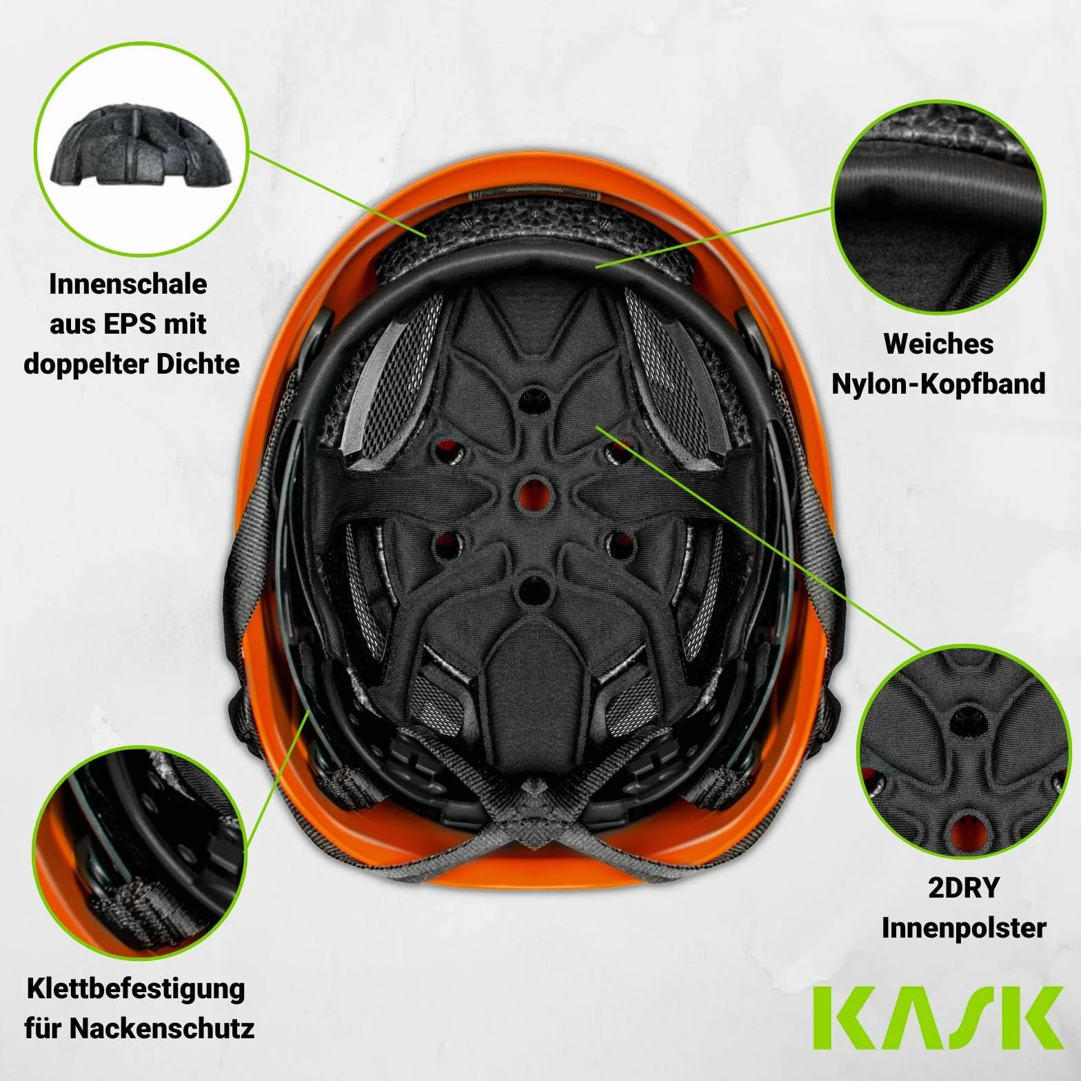Kask KASK, SUPERPLASMA PL EN 12492 ELMETTO ANTICADUTA, NEW 2023 (BIANCO)