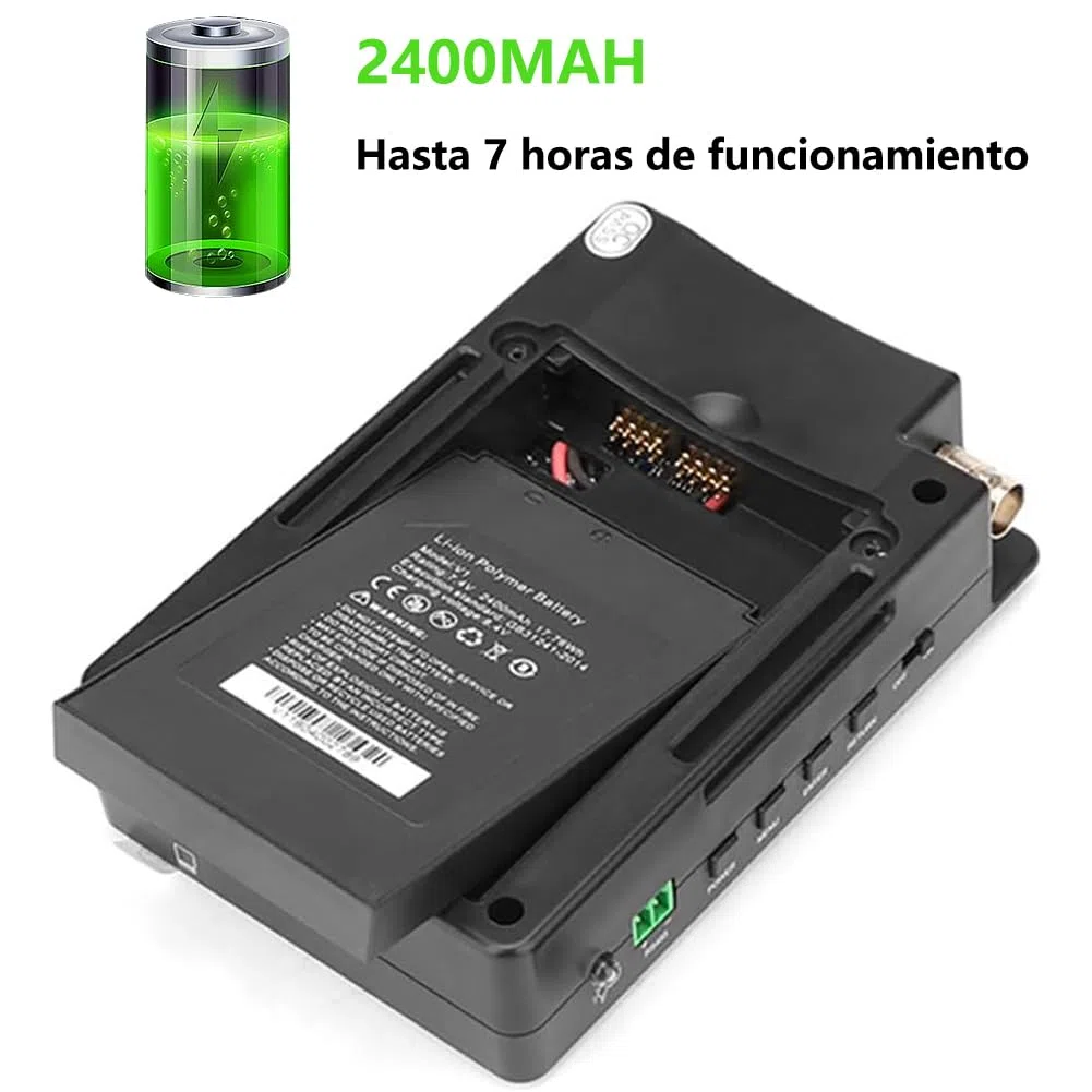 4 pollici Monitor Coassiale CCTV Tester H.265 4K Telecamera IP Tester CCTV CVBS 8MP TVI CVI AHD Tester Analogico Monitor Tester Telecamera POE/WIFI/HDMI Uscita/RJ45 TDR-Polso Portatile