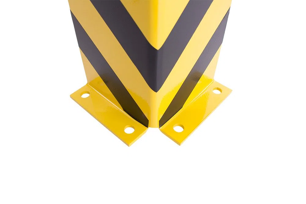 Protezione angolare per scaffali, protezione da urti, protezione per angoli e colonne, forma a L, 400mm 5mm