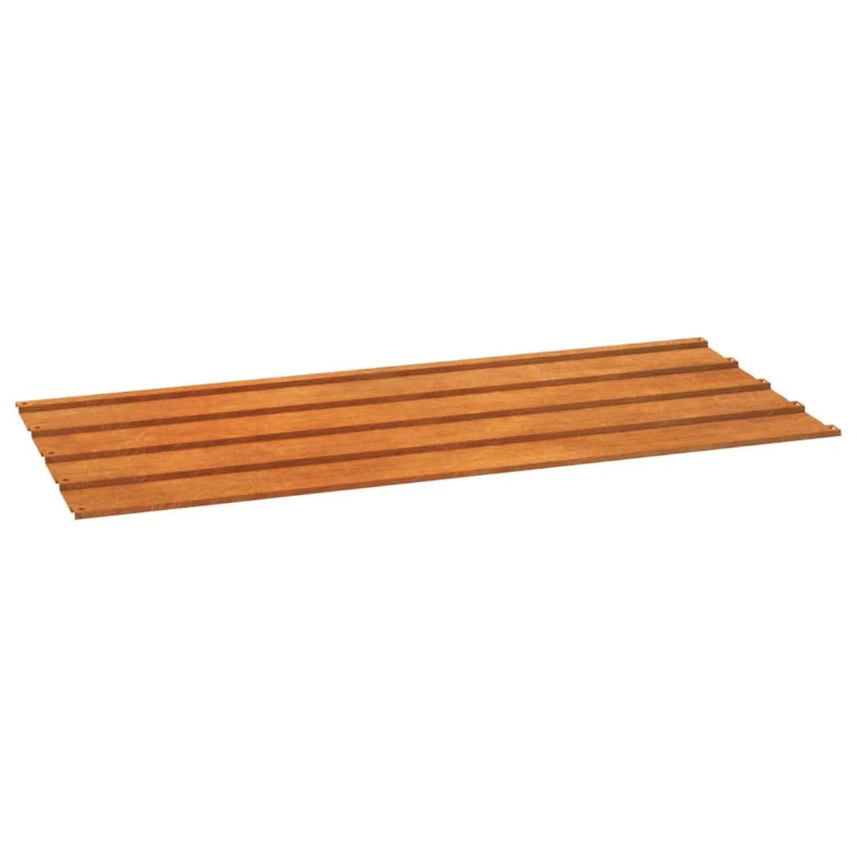 Gecheer Pannelli per Tetto 12 Pezzi, ondulati, 100 x 44 cm, Acciaio corten, per capannoni, maneggi, Garage temporanei, Case mobili e edifici Commerciali