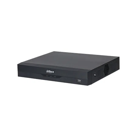 DAHUA DH-XVR5108HS-4KL-I3/T - XVR 5 in 1 4K/5MP Dahua WizSense a 8 canali - 1 porta SATA, fino a 16 TB (disco rigido non incluso)