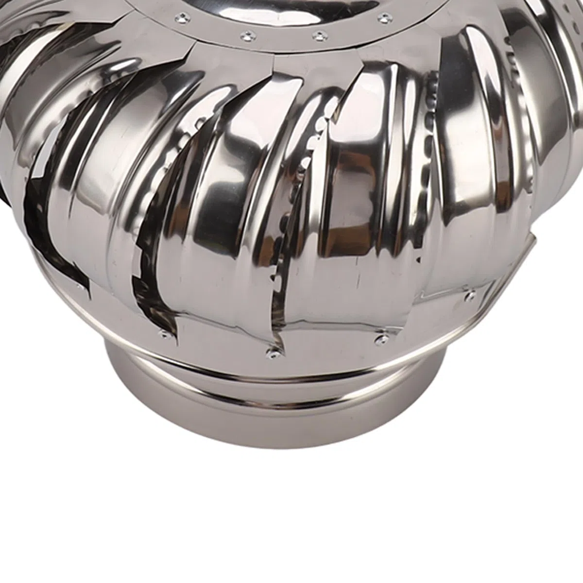 SEAFRONT Comignolo Girevole in Acciaio Inox per Ventilazione Anti-spiffero, Migliora L'efficienza di Combustione, per Uso Domestico e Commerciale (Tipo 200 Addensato)