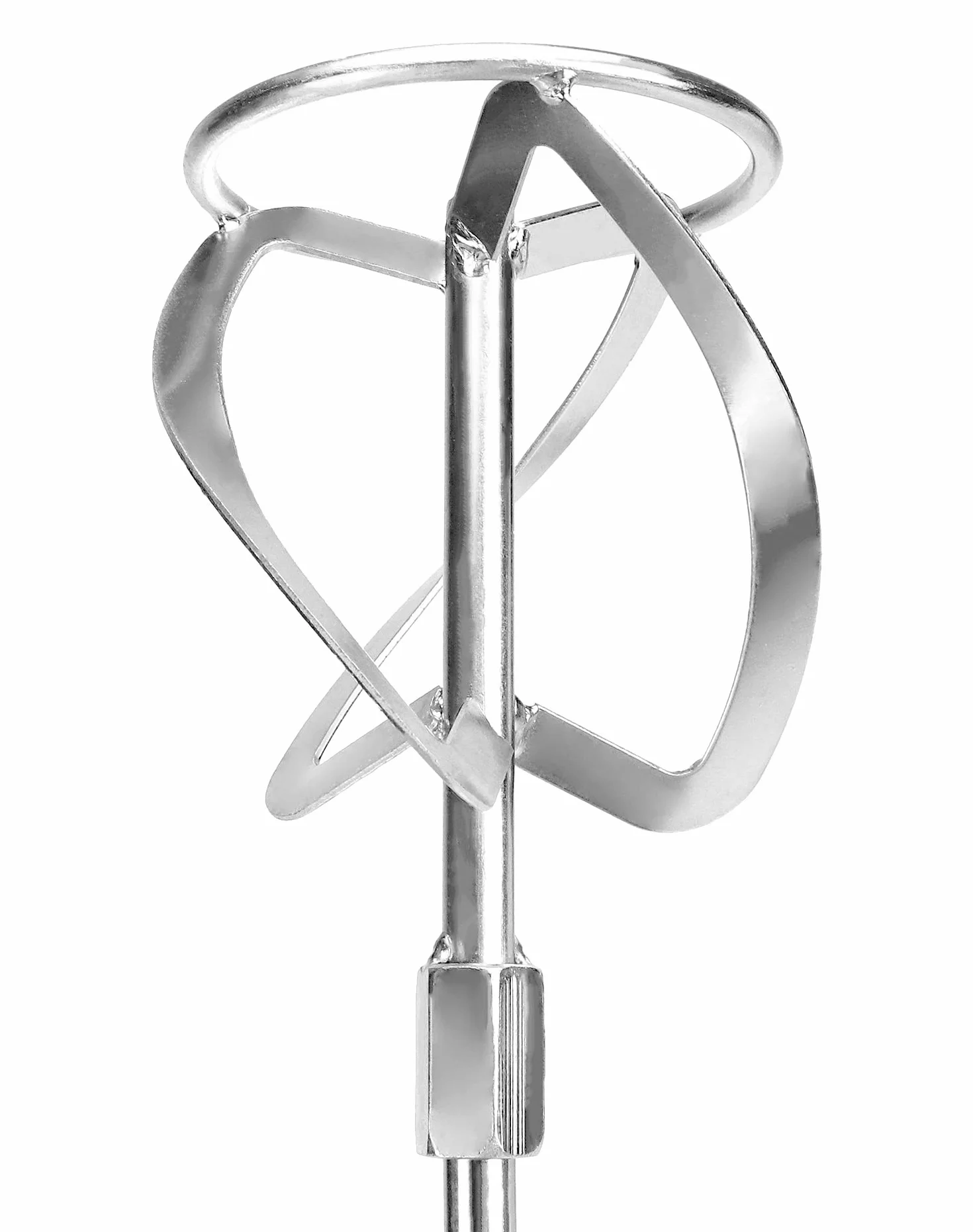 QWORK® Miscelatore Malta Elettrico - 220V 2100W 1200r/min 6 Velocità - Attacco M14 - per Malta, Cemento, Intonaco, Calcestruzzo, Vernice