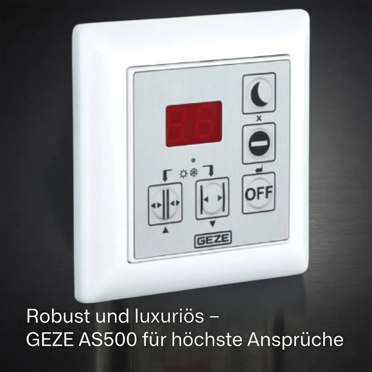 Geze Sistemi automatici - AS500, DPS CON OFF, UP, BIANCO ALPINS: controller, controller, controller, codice articolo 151524