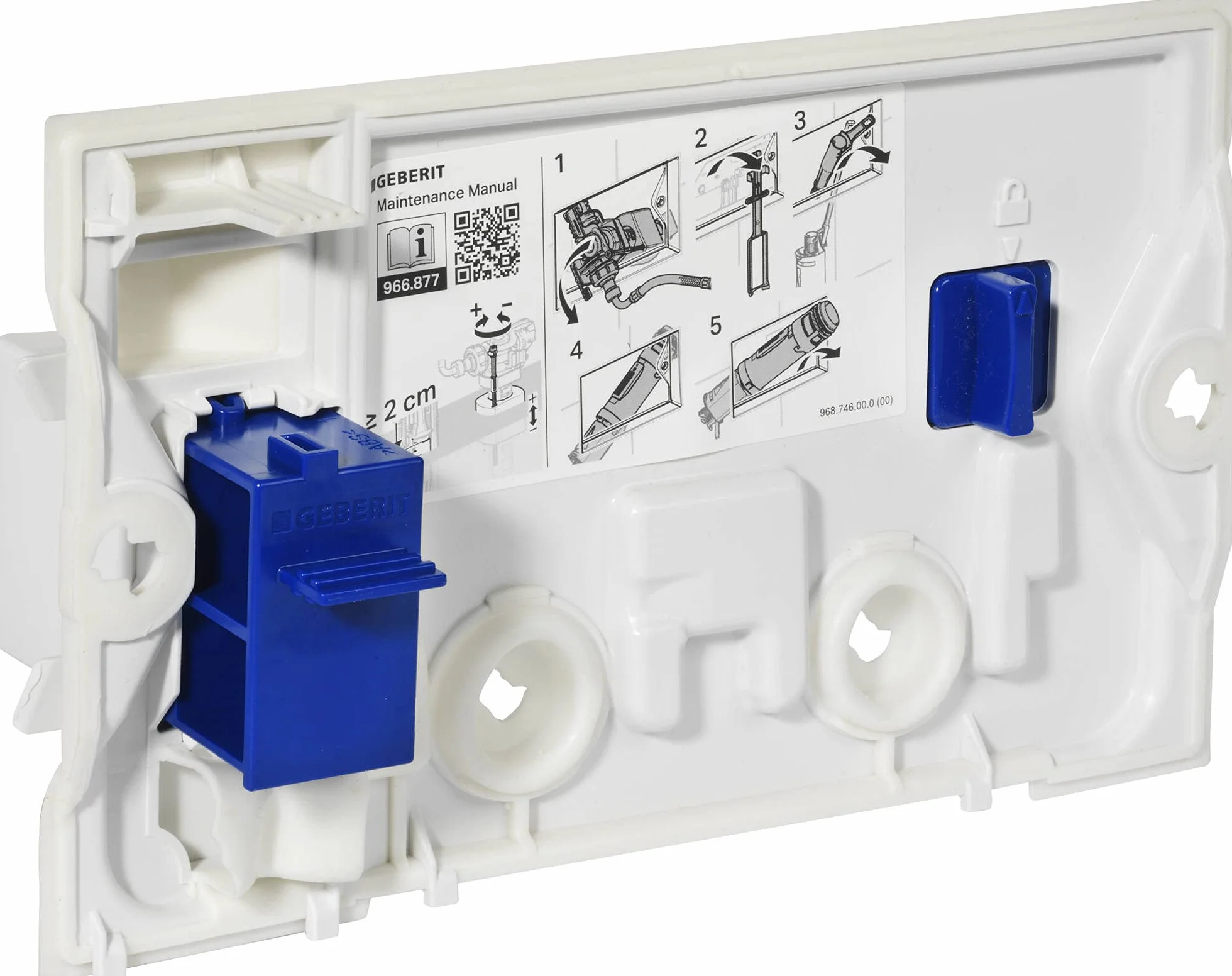 Geberit Kit igienizzante DuoFresh per cassette da incasso Sigma 8 115.063.21.1, BIANCO