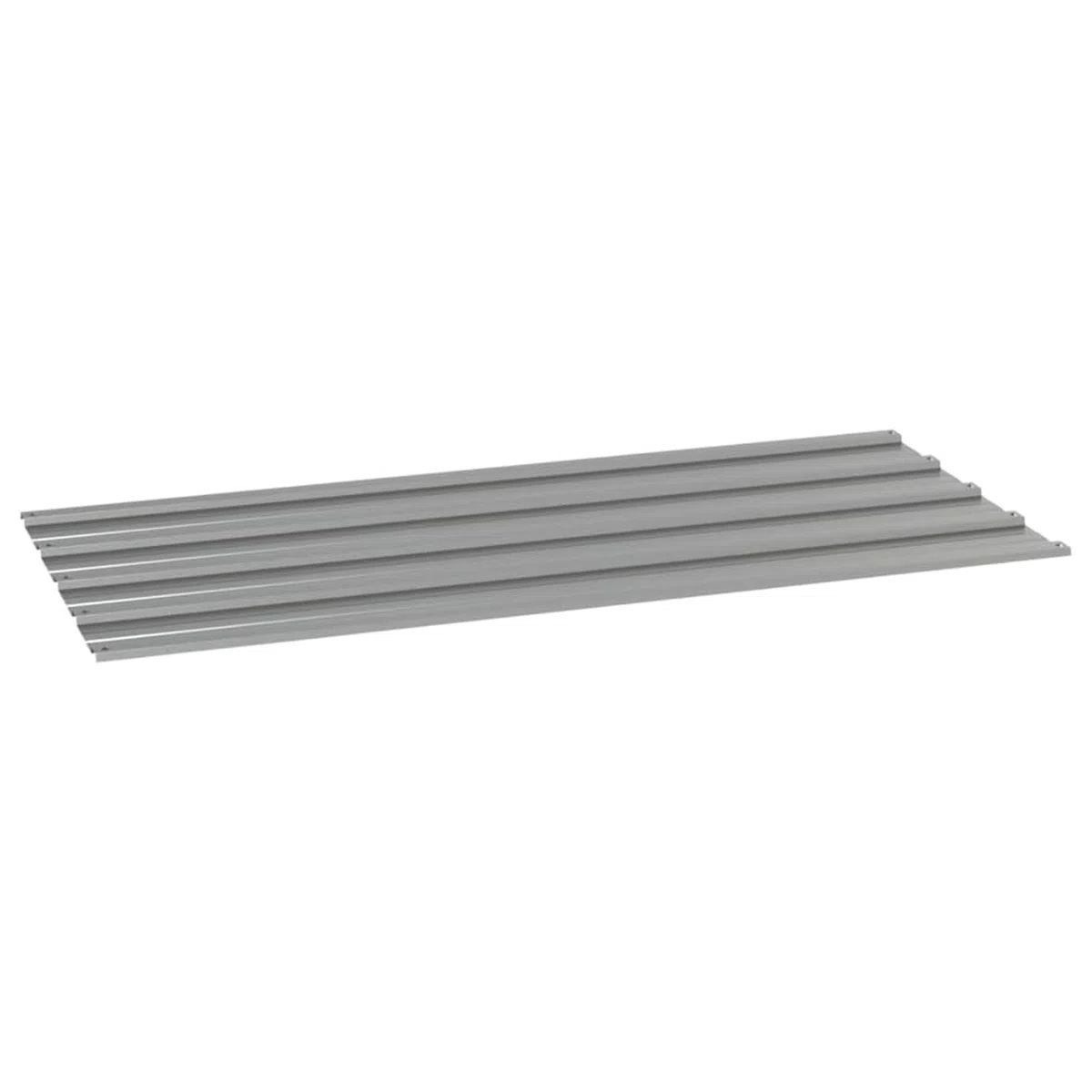 Gecheer Pannelli per Tetto 12 Pezzi, ondulati, 100 x 44 cm, Acciaio corten, per capannoni, maneggi, Garage temporanei, Case mobili e edifici Commerciali