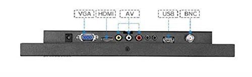 Monitor 13.3 pollici full HD per telecamere display led HDMI-VGA-BNC-USB-AV
