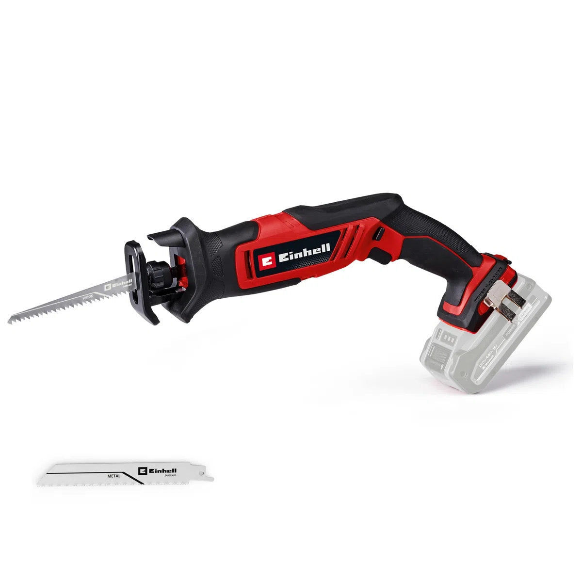 Scopa a batteria EinhellTE-AP 18/13 Li-Sol Power X-Change (18 V, altezza di taglio 13 mm, profondità di taglio 50 mm su legno, forma maneggevole, incl. accessori, batteria esclusa)