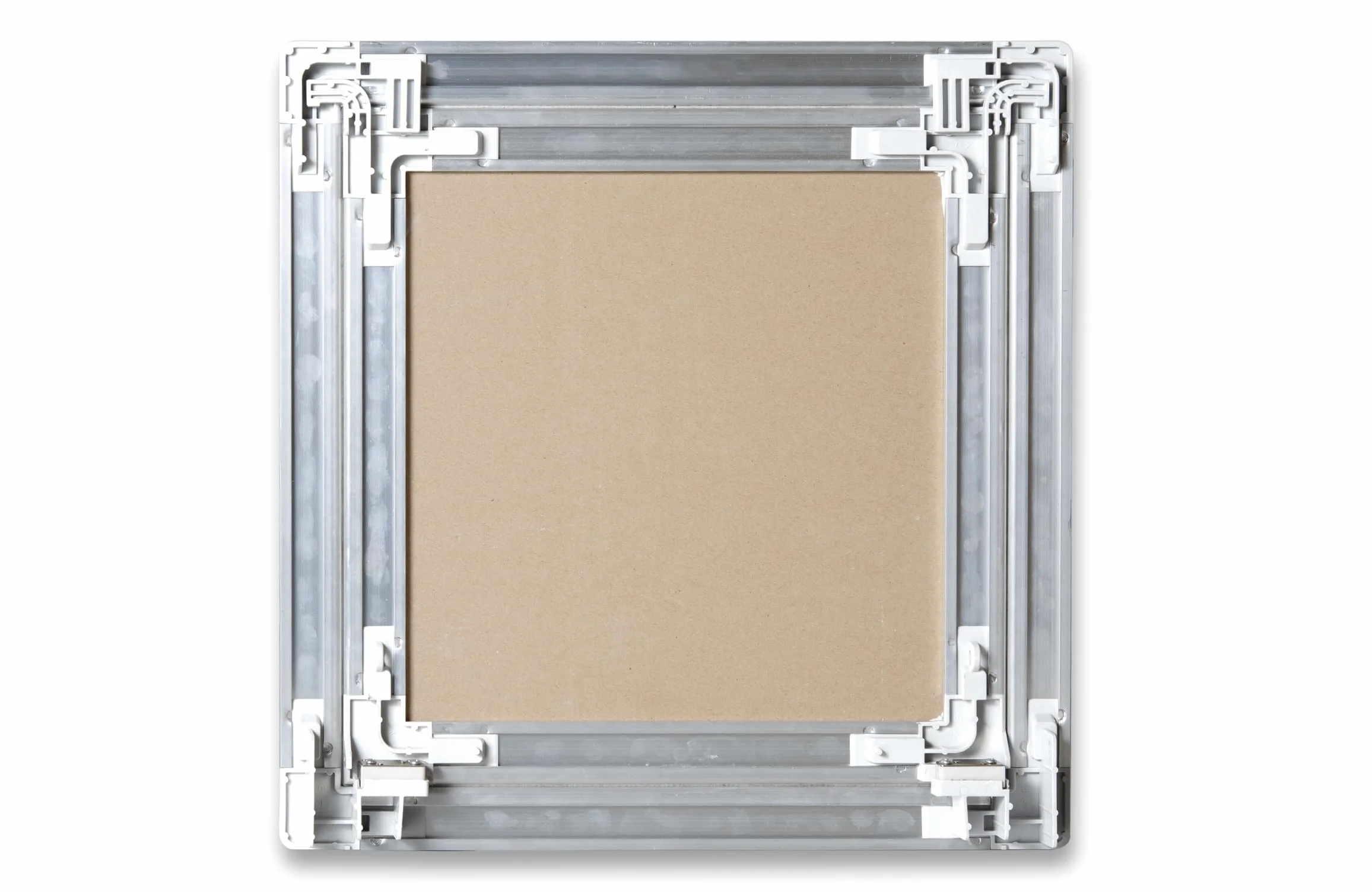 AKIFIX NAMCP04082BD BOTOLA D'ISPEZIONE DORIKA LASTRA 13 mm - 1 PZ - 40 x 70 cm TELAIO ALLUMINIO NATURALE GUARNIZIONE E SPORTELLO in CARTONGESSO
