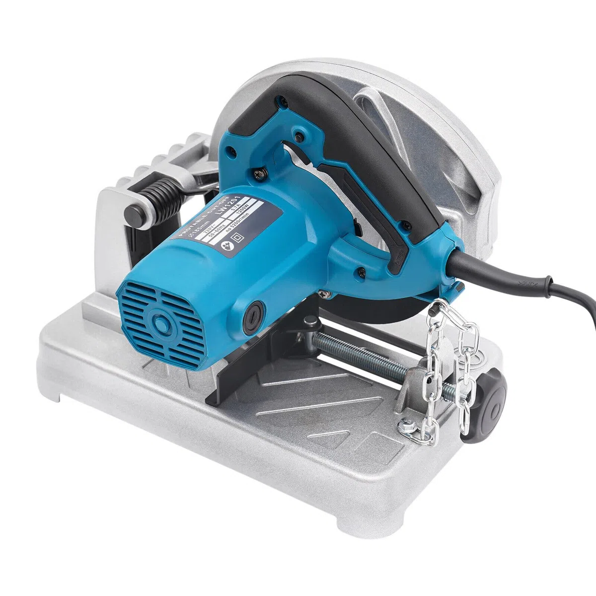 Sega da taglio in metallo, 1200 W, 185 mm, multiuso, con cavo, 5200 Rpm, Metal Chop Saw, multiuso, taglia legno, acciaio, alluminio