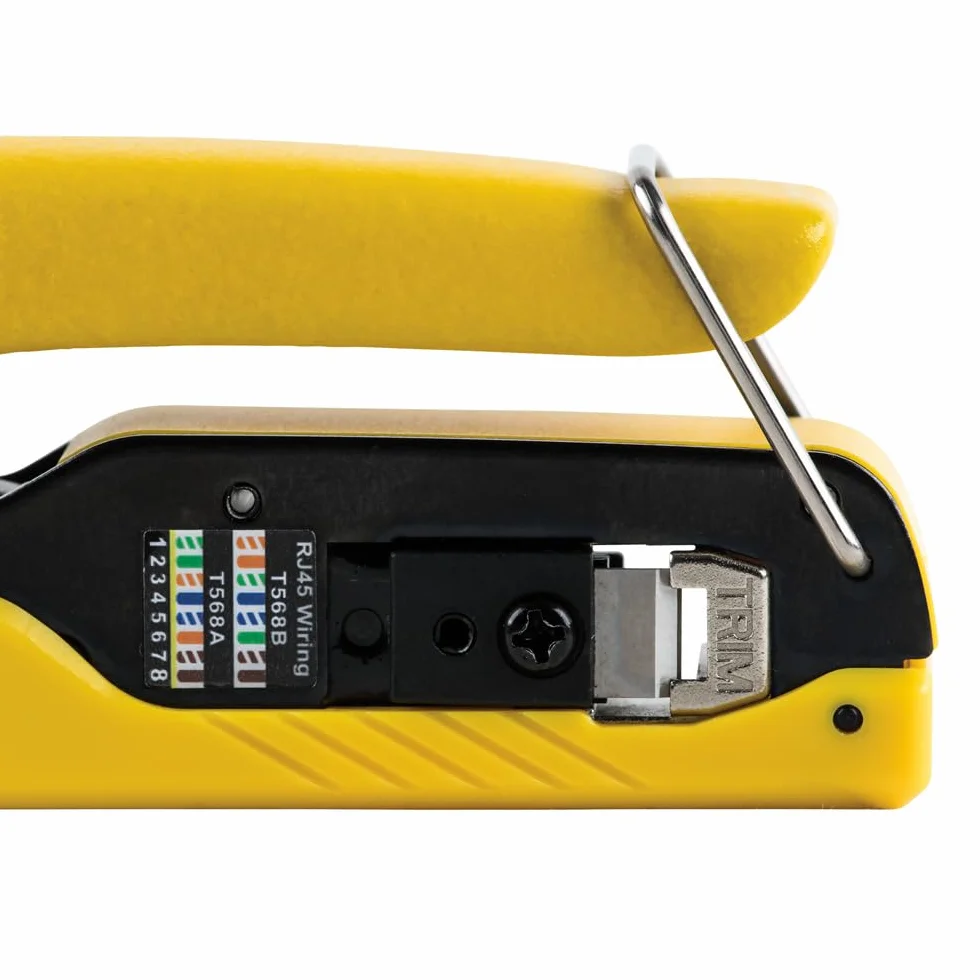 Crimpatrice compatta pass-thru modulare per connettori dati Pass-THU RJ45 Klein Tools VDV226-005