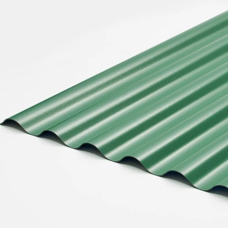 StormGuard Set da 5 lastre Ondulate in PVC – 90x200 cm Verde –- Pannello Tetto Impermeabile – Tetti di Verande, Carport