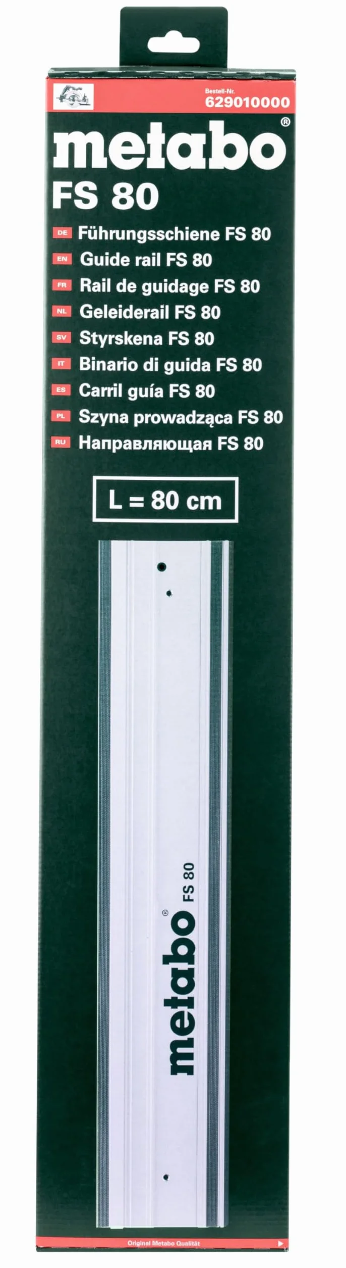 Carril guía FS 80