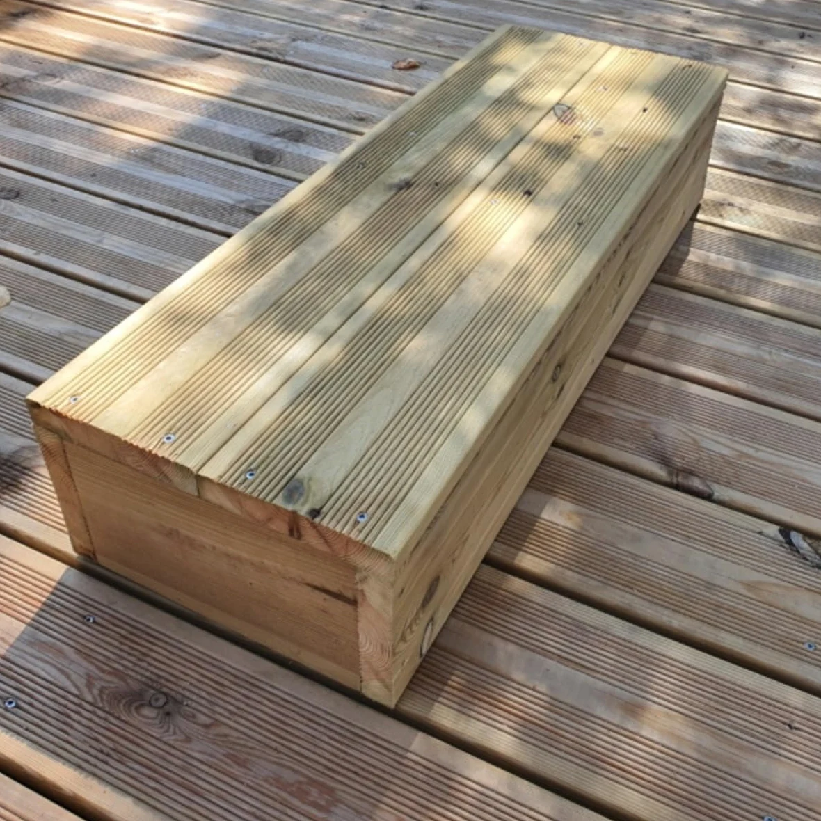 Gradino modulare,Gradino in Legno per accedere ad una Porta o per creare una Scala- Vinuovo - 2 tavole l80 cm H17 cm