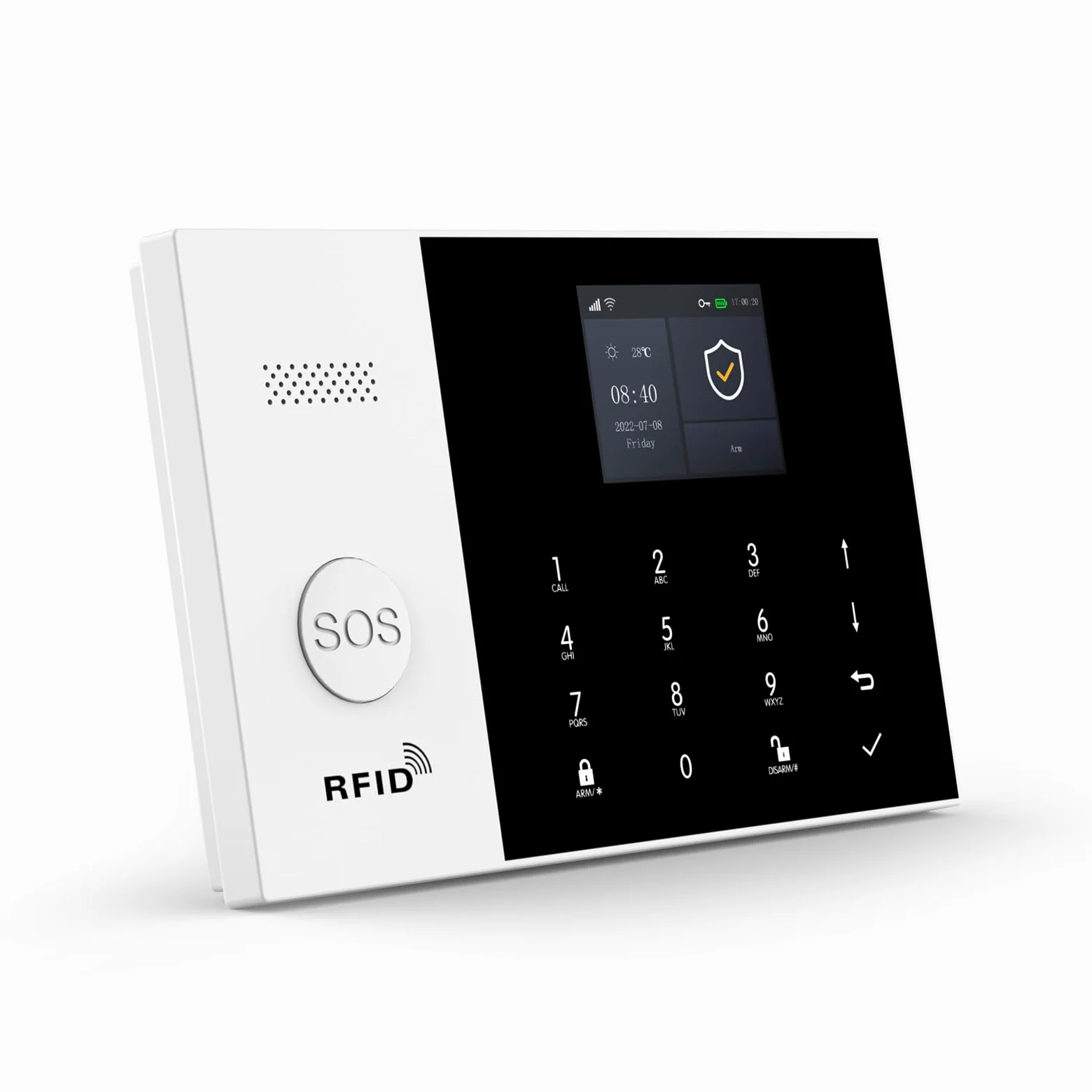 XNY WiFi Allarme casa, 4G Allarme Casa Senza Fili, Antifurto Casa Wireless con Telecamera di Sicurezza 1080p Pan/Tilt, Avviso APP, Sensore Per Porte e Finestre, Rilevatore di Movimento