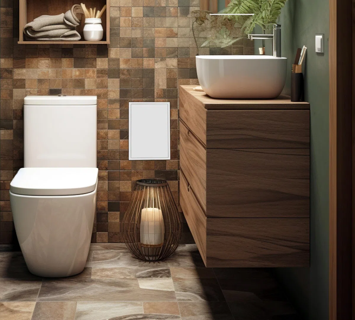Sportello di Ispezione in Acciaio 600 x 800 mm con Chiusura Magnetica, Apertura Laterale Sinistra/Destra, Pannelli di Accesso per Contatore dell'Acqua, Soffitto, Vasca e Scatole per Fusibili