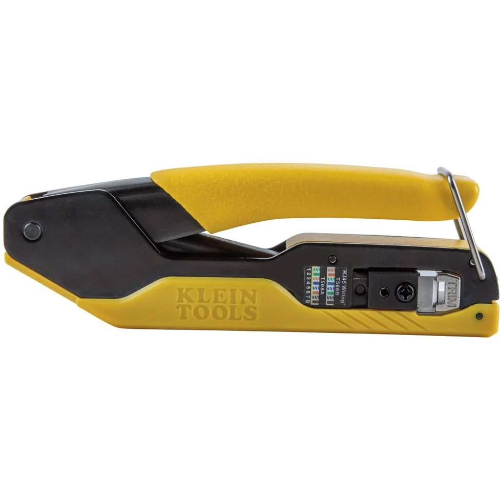 Crimpatrice compatta pass-thru modulare per connettori dati Pass-THU RJ45 Klein Tools VDV226-005