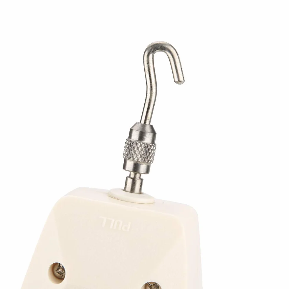 Shopping Pazzo Dinamometro Traino Spinta, 500N dinamometro analogico misuratore di strumento tester di spinta push pull meter calibro, bianco