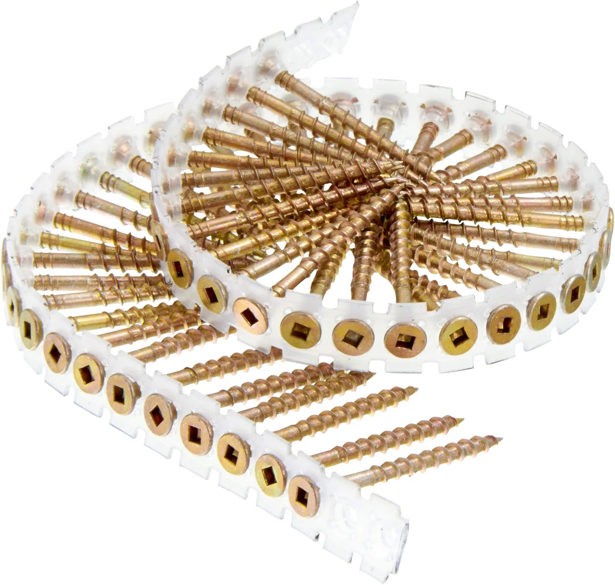 Senco 08F200Y Duraspin - Vite per sottopavimento, numero 8 da 5 cm, 1.000 pezzi per scatola