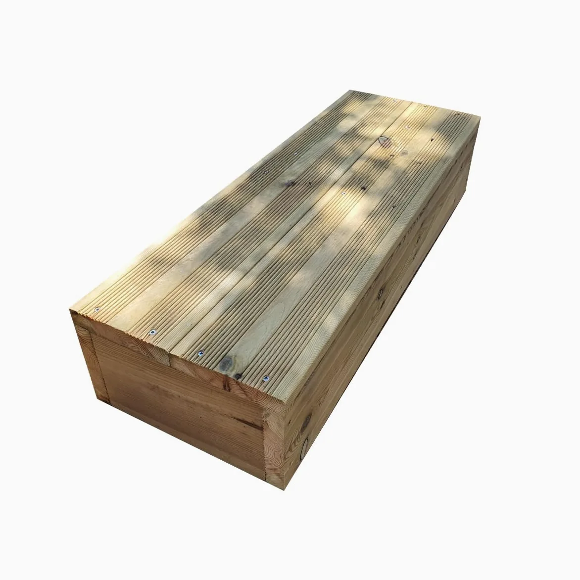 Gradino modulare,Gradino in Legno per accedere ad una Porta o per creare una Scala- Vinuovo - 2 tavole l80 cm H17 cm