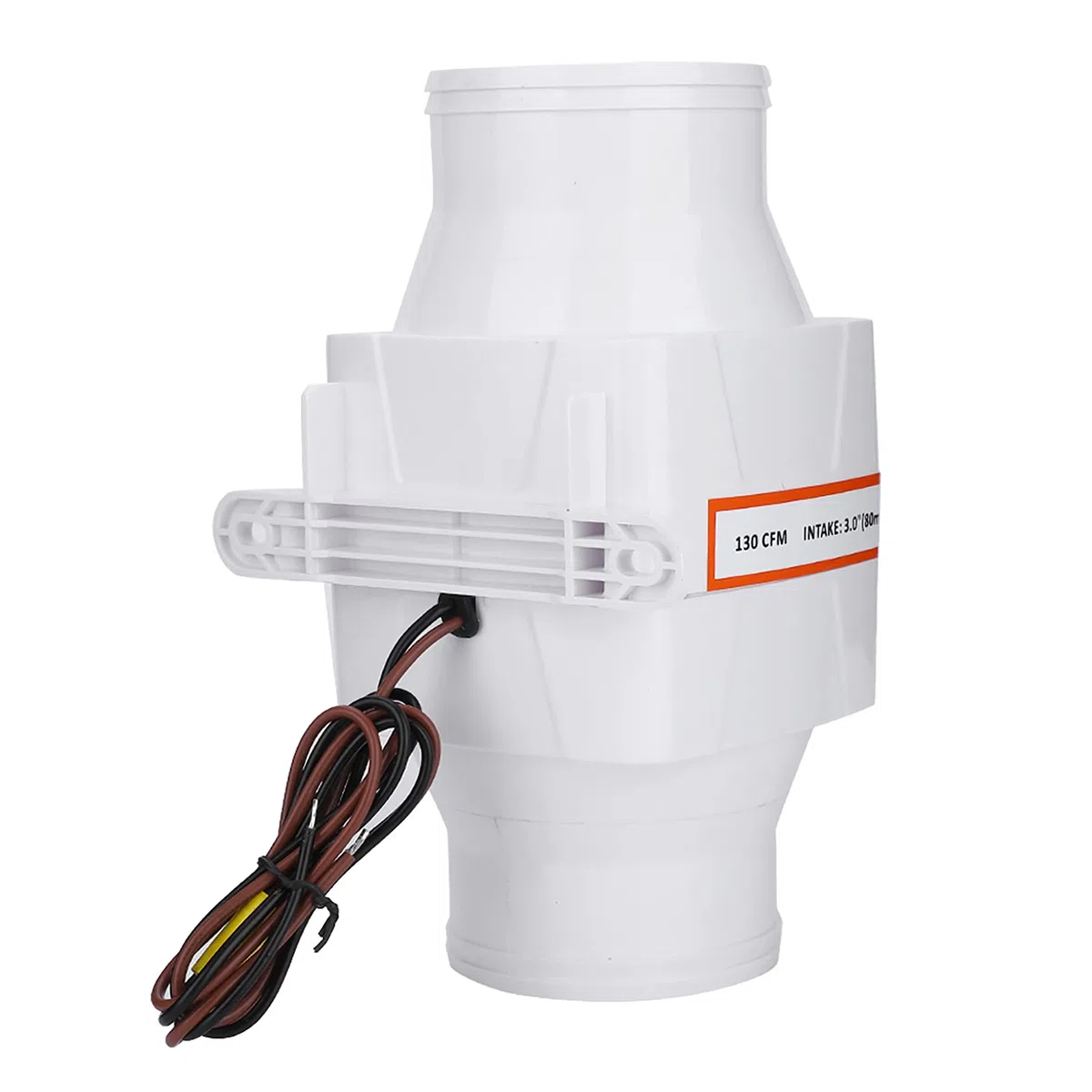Wakects 75mm Ventola Estrazione, Ventilatore in linea, Ventilatore del Condotto di Ventilazione per yacht, edifici, roulotte