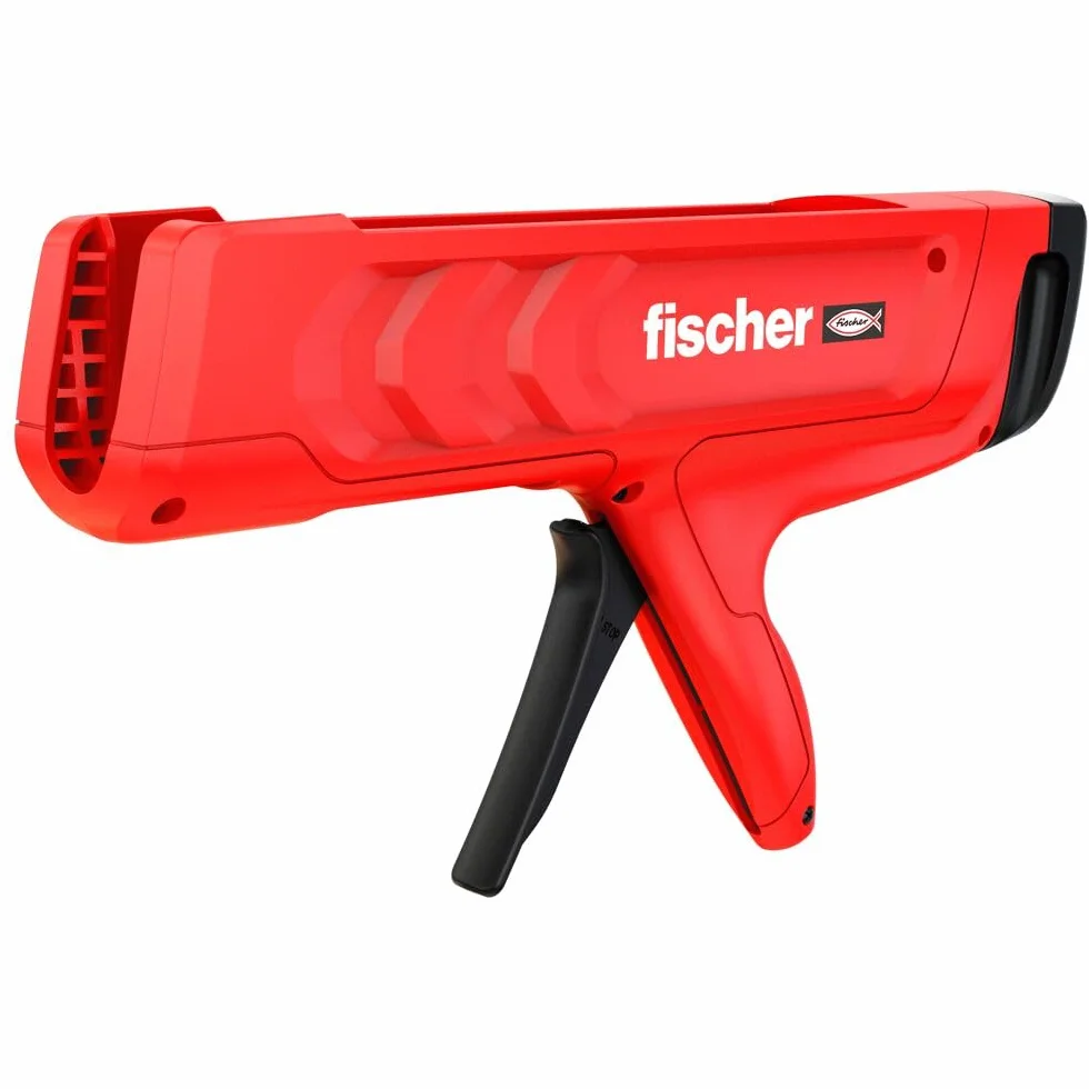Fischer Pistola Manuale FIS DM S Pro per Silicone, Adesivo, Tassello Chimico, Resina, Adatta a Cartucce da 150 ml, 300 ml, 360 ml, 390 ml, Robusta e Professionale