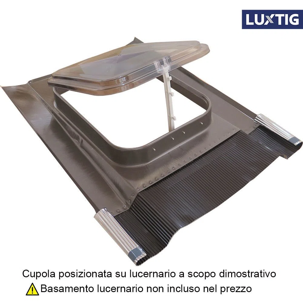 Cupola di ricambio per lucernario/lucernari tetto - Luxtig cm 45x60